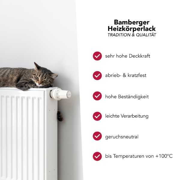 BamFa Heizkörperlack Wüstensand matt - Bamberger Farbwerke