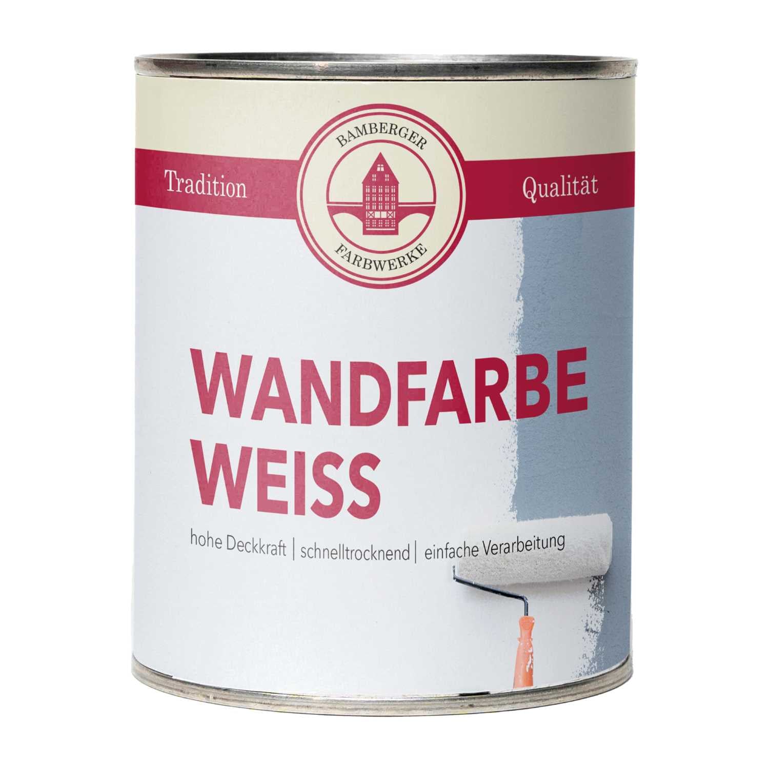 Wandfarbe Weiss
