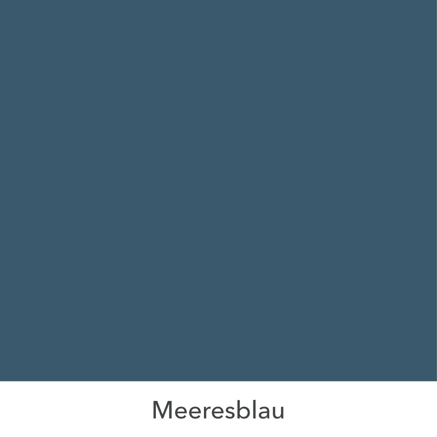 Wandfarbe Meeresblau