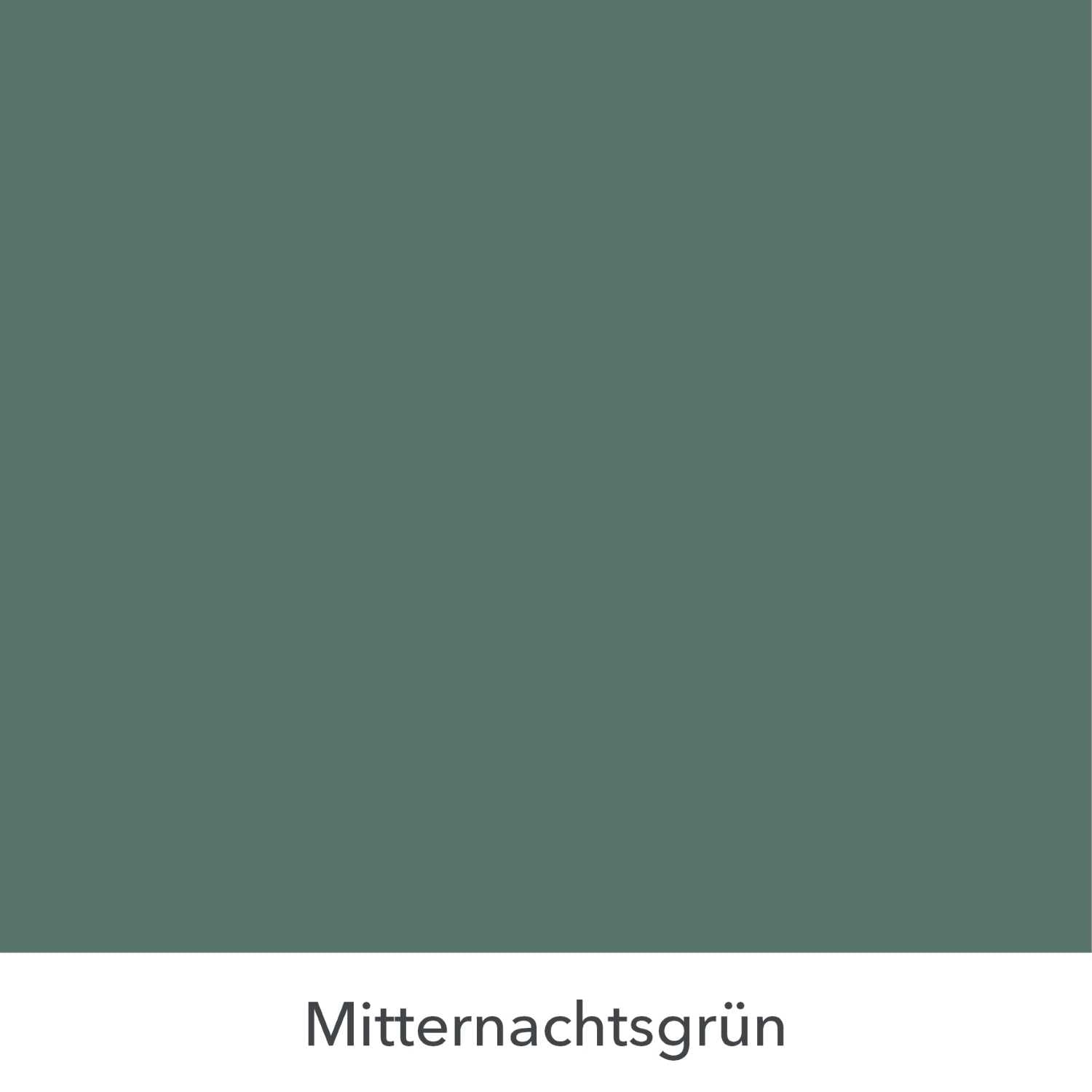 Wandfarbe MItternachtsgrün