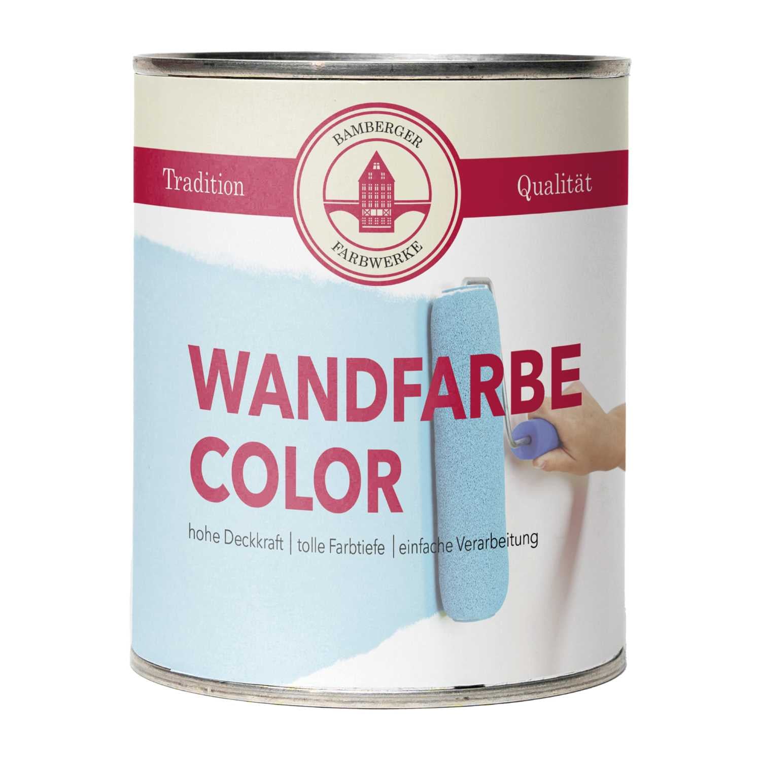 Wandfarbe Hellgrau